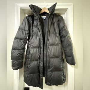 Womens Columbia down puffer winter coat
